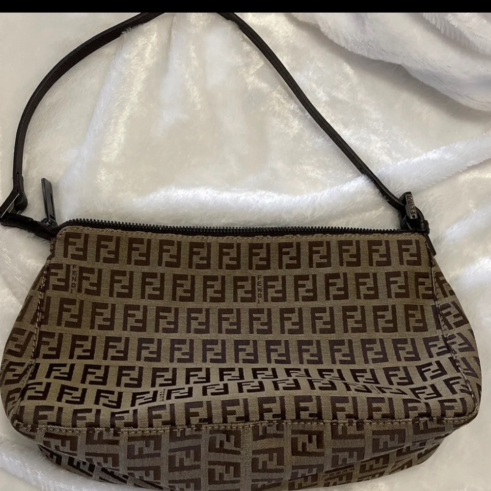 Fendi Zucca Pochette purse